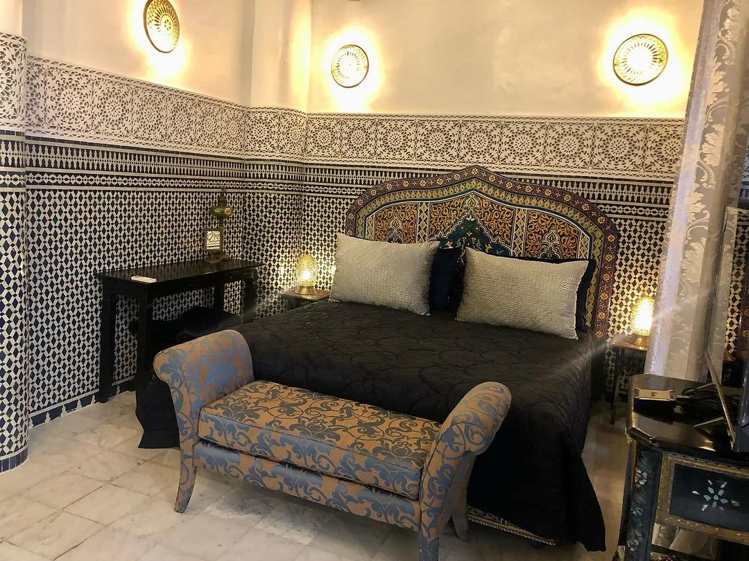 Suite Samarquand — ambiance bleue